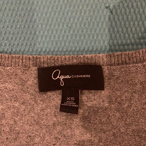 Aqua Cashmere zip up cardigan - Picture 2 of 6